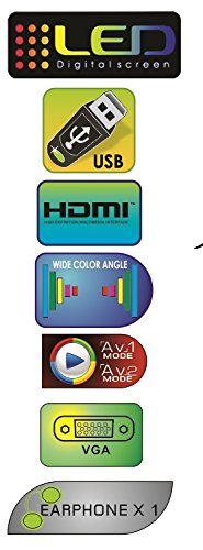 Worldtech 13 Inch TV With VGA/HDMI WT-1351 33 cm