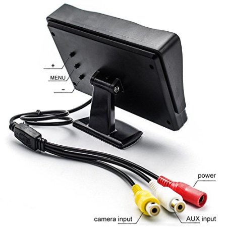 4.3″ Rear View Display For Car