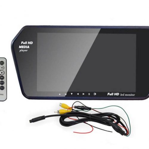 Car Rear View Mirror 7 Inch Full HD With Bluetooth