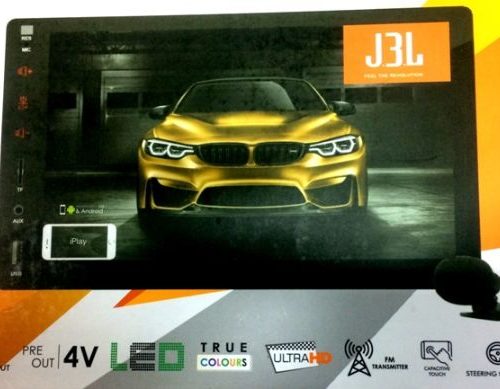 J3L 7 Inch Double Din Stereo iOS & Android Compatible