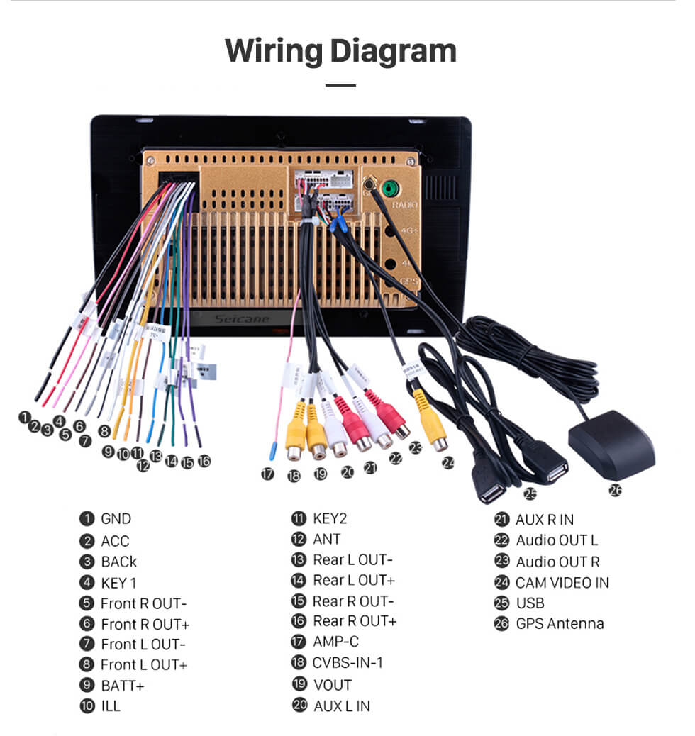 9 Inch Universal Android Player