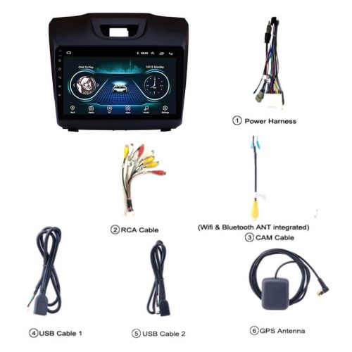 Isuzu D-Max Android Stereo