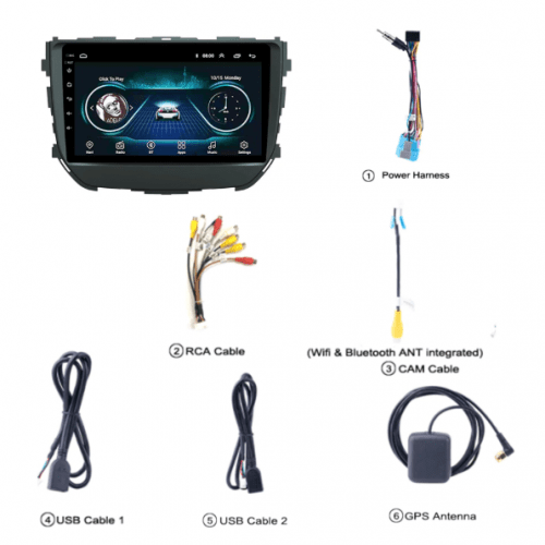 Maruti Suzuki Vitara Brezza Android Stereo