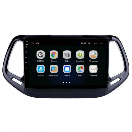 Jeep Compass Android Stereo – 2GB RAM+16GB Internal