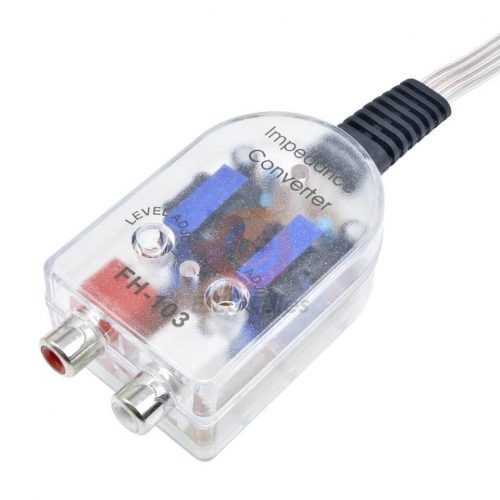 High to Low Car Audio Amplifier Impedance Converter