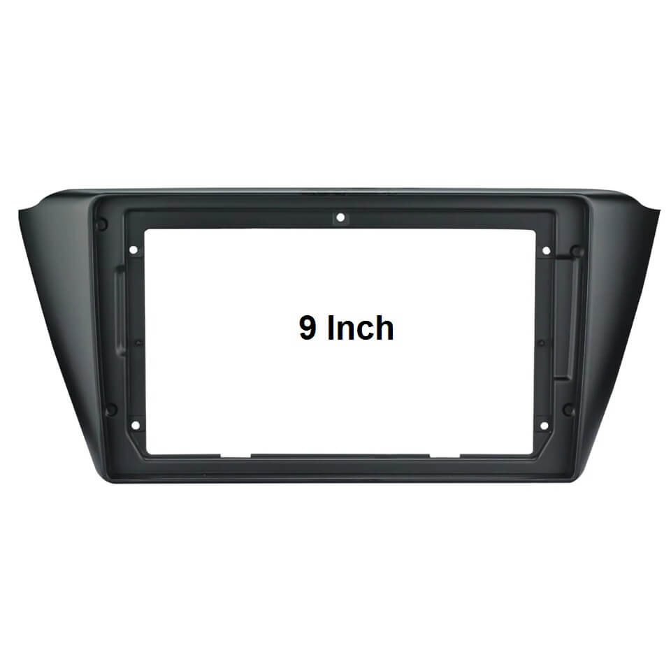 9 Inch Skoda Rapid Stereo Frame For Double Din Stereo Wavehertz