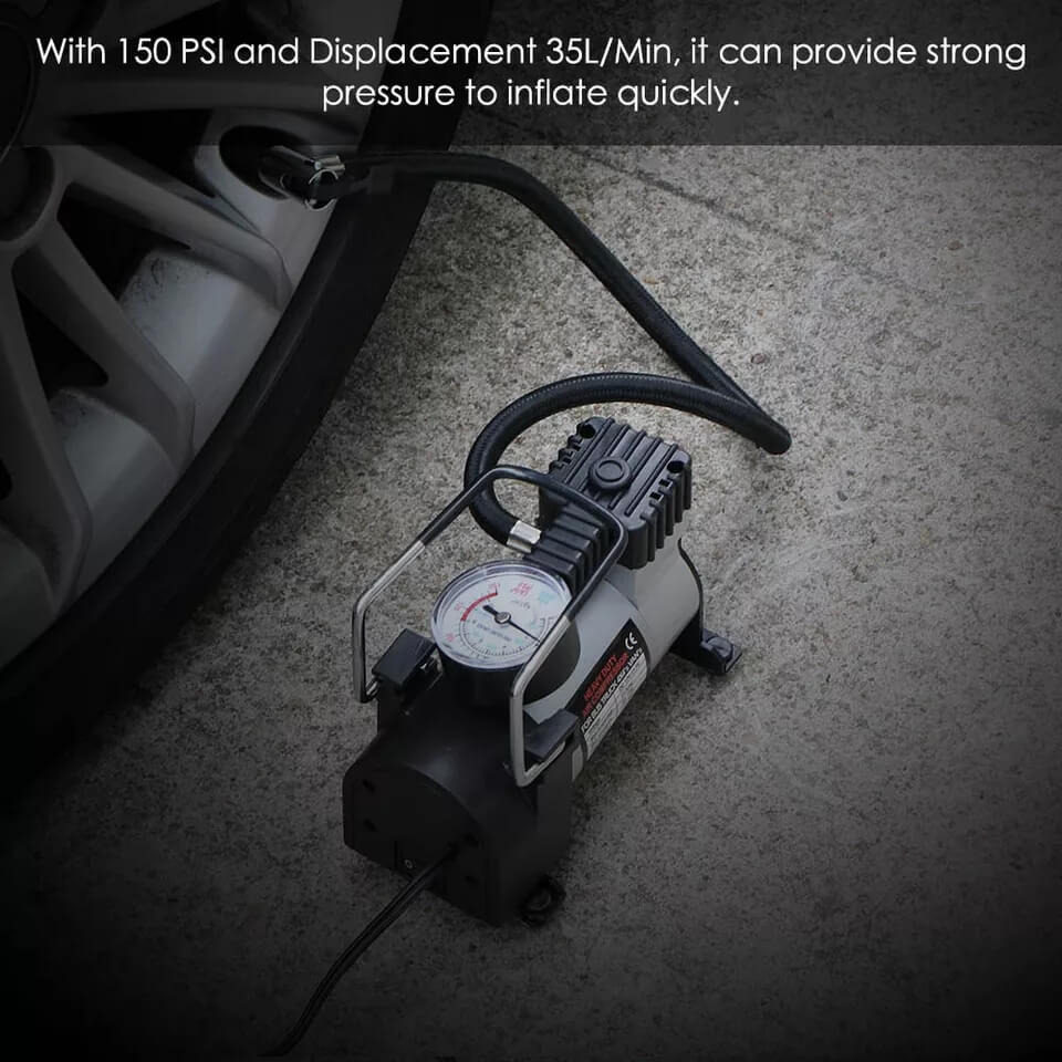 Heavy Duty Portable Air Compressor Pump For Car
