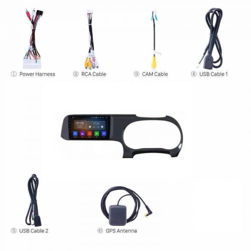 Hyundai Grand i10 NIOS Android Stereo 9″ Full HD Touch Display