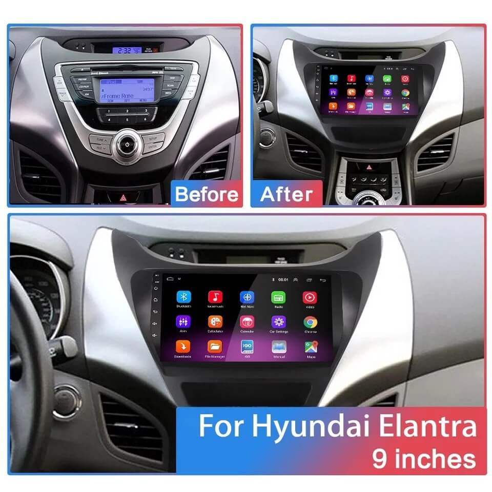 Old Hyundai Elantra Android Stereo