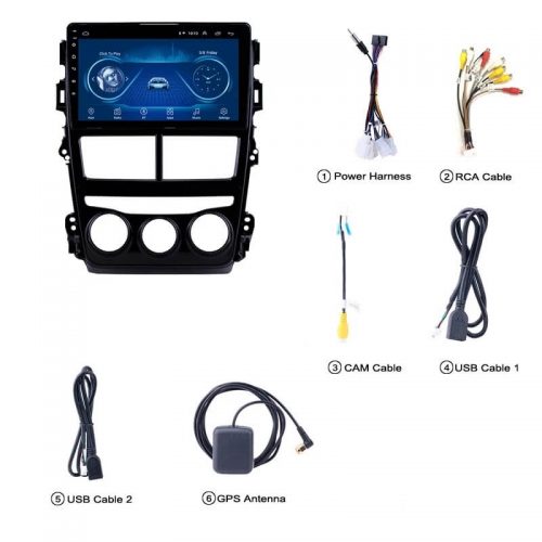 Toyota Yaris Android Player (Manual AC)