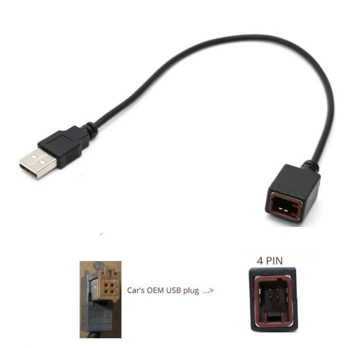 OEM USB Cable Adapter For Maruti Suzuki | USB Activator Cable For Maruti Suzuki