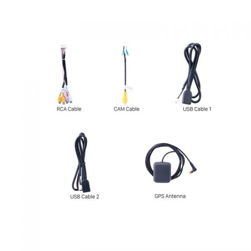 Android Stereo Wiring Harness (Set of 5) | Android Stereo Installation Wiring Kit