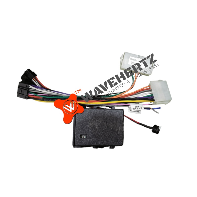 Mahindra XUV500 W4 W6 W8 Canbus Wiring Harness For Android Stereo