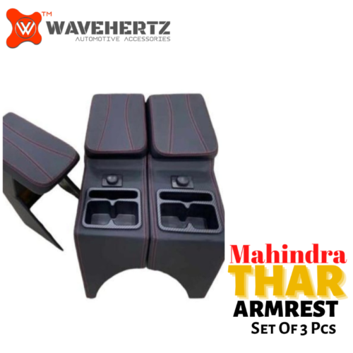 Mahindra THAR Armrest (Set Of 3 Pcs)