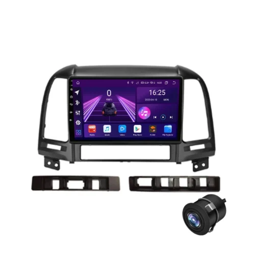 Hyundai Santafe (2006-2010) 9 Inch Android Stereo TS7 Quad Core | 2GB RAM 32GB ROM | AHD Reverse Camera | With Frame