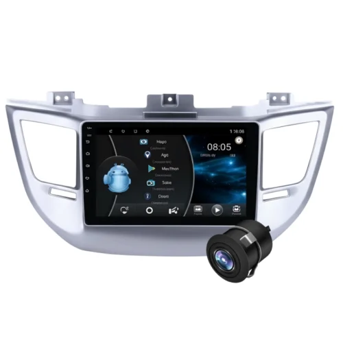Hyundai Tucson 9 Inch Android Stereo TS7 Quad Core | 2GB RAM 32GB ROM | AHD Reverse Camera | With Frame