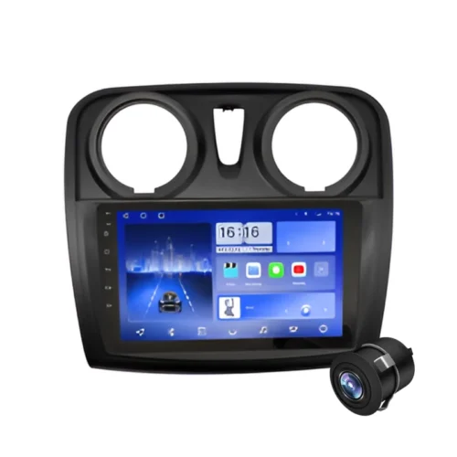 Renault Lodgy 9 Inch Android Stereo TS7 Quad Core | 2GB RAM 32GB ROM | AHD Reverse Camera | With Frame