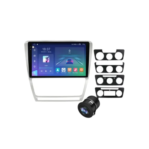 Skoda Octivia 9 Inch Android Stereo TS7 Quad Core | 2GB RAM 32GB ROM | AHD Reverse Camera | With Frame