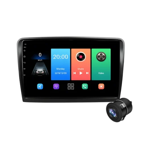 Skoda Superb 9 Inch Android Stereo TS7 Quad Core | 2GB RAM 32GB ROM | AHD Reverse Camera | With Frame