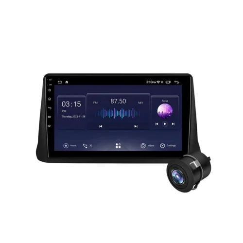 Tata Nexon 9 Inch Android Stereo TS7 Quad Core | 2GB RAM 32GB ROM | AHD Reverse Camera | With Frame