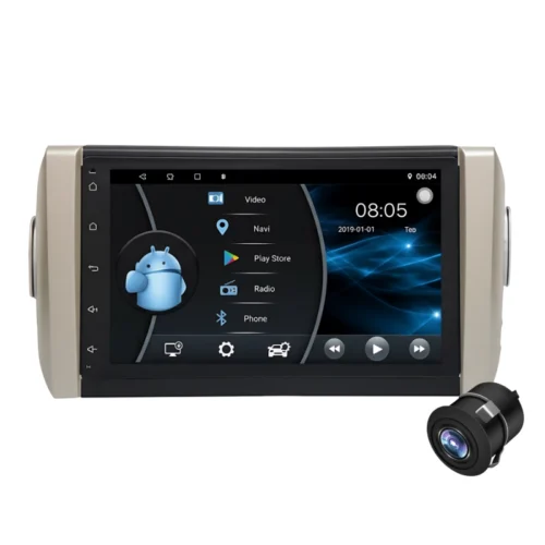 Toyota Innova Crysta 9 Inch Android Stereo TS7 Quad Core | 2GB RAM 32GB ROM | AHD Reverse Camera | With Frame