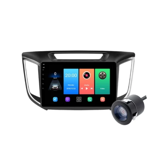Hyundai Creta (2014-2019) 9 Inch Android Stereo TS7 Quad Core | 2GB RAM 32GB ROM | AHD Reverse Camera | With Frame