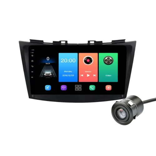 Maruti Suzuki Swift (2012-2017) 9 Inch Android Stereo TS7 Quad Core | 2GB RAM 32GB ROM | AHD Reverse Camera | With Frame