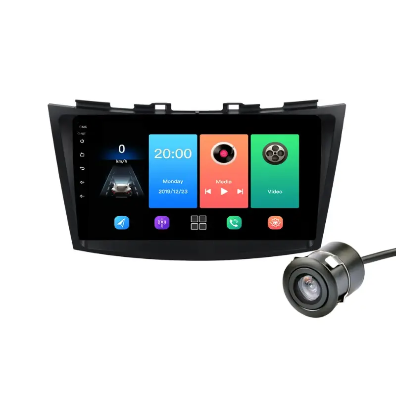 Maruti Suzuki Ertiga (2012-2017) 9 Inch Android Car Stereo | 2GB 32GB | AHD Reverse Camera | With Frame