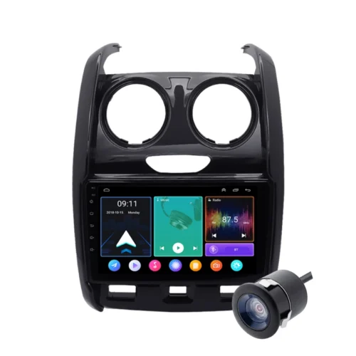 Renault Duster (2015-2022) 9 Inch Android Stereo TS7 Quad Core | 2GB RAM 32GB ROM | AHD Reverse Camera | With Frame
