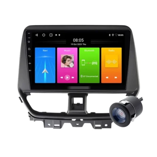 Toyota Glanza 9 Inch Android Stereo TS7 Quad Core | 2GB RAM 32GB ROM | AHD Reverse Camera | With Frame