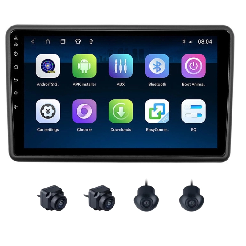 Honda Brio 9 Inch Android Car Stereo With 360 Bird View Camera