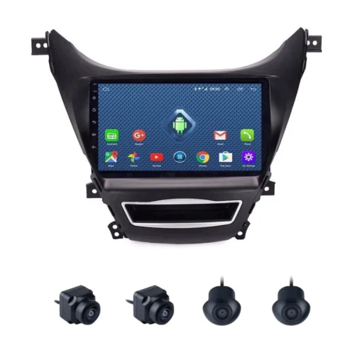Hyundai Elantra 9 Inch Android Car Stereo With 360 Bird View Camera (2014-2016)