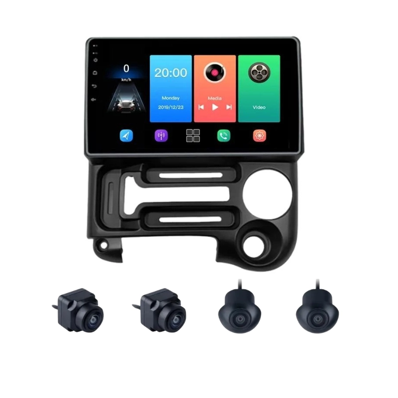 Hyundai Santro XING 9 Inch Android Car Stereo With 360 Bird View Camera