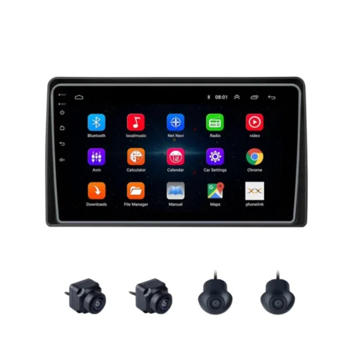 Mahindra Marazzo 9 Inch Android Car Stereo With 360 Bird View Camera