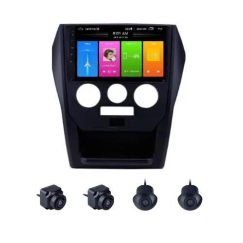 Mahindra Scorpio 9 Inch Android Car Stereo With 360 Bird View Camera (2006-2012)