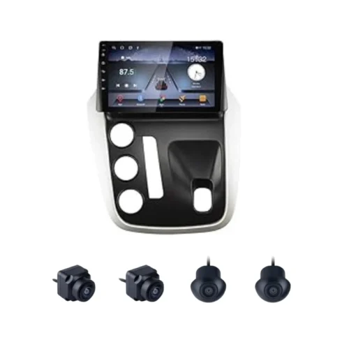 Mahindra KUV100 9 Inch Android Car Stereo With 360 Bird View Camera
