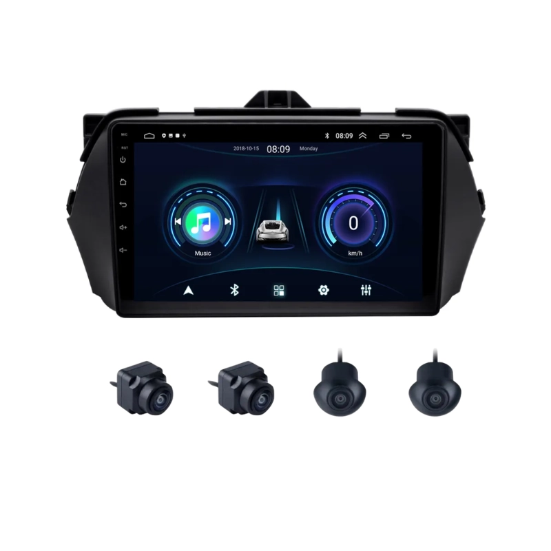Maruti Suzuki Ciaz 9 Inch Android Car Stereo With 360 Bird View Camera