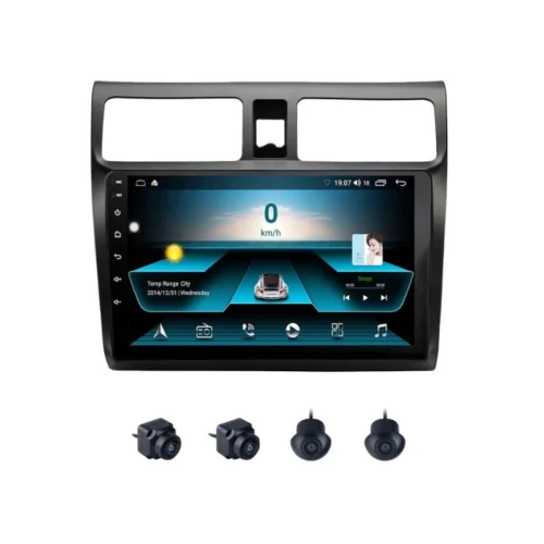 Maruti Suzuki Swift 9 Inch Android Car Stereo With 360 Bird View Camera (2006-2011)