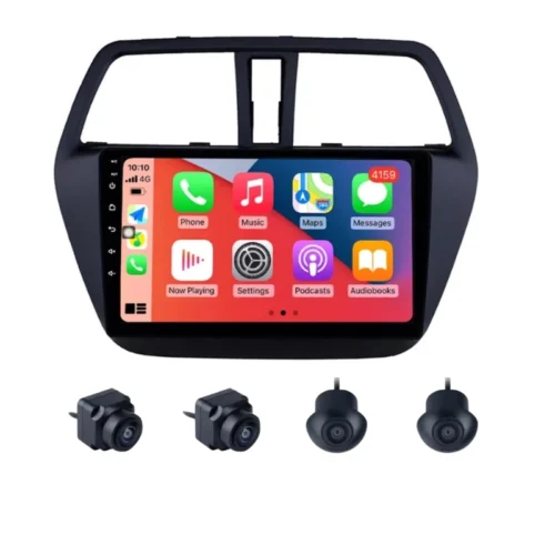 Maruti Suzuki S-Cross 9 Inch Android Car Stereo With 360 Bird View Camera