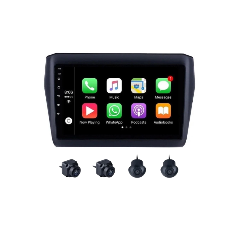 Maruti Suzuki Swift 9 Inch Android Car Stereo With 360 Bird View Camera (2018-2022+)