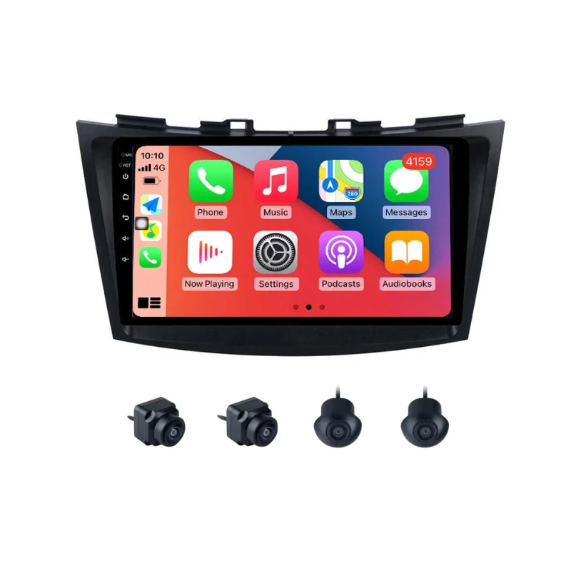 Maruti Suzuki Swift 9 Inch Android Car Stereo With 360 Bird View Camera (2012-2017)