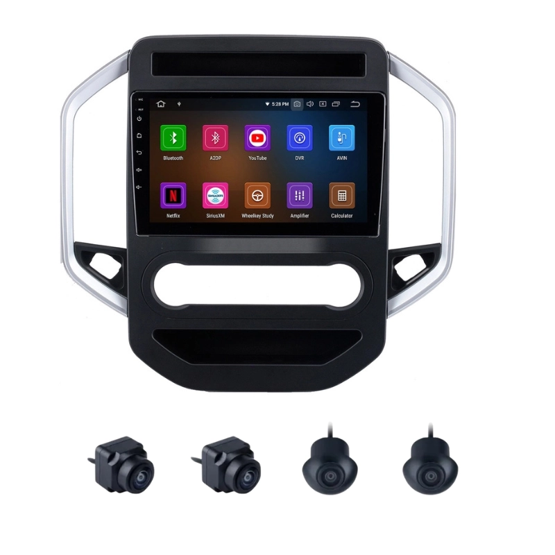MG Hector 9 Inch Android Car Stereo With 360 Bird View Camera
