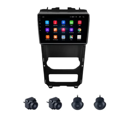 Mahindra XUV500 9 Inch Android Car Stereo With 360 Bird View Camera