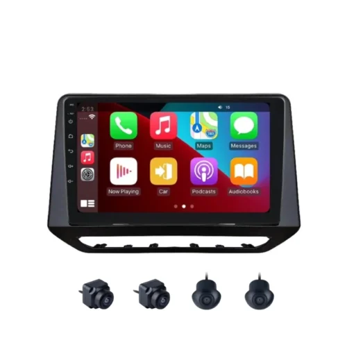 Nissan Magnite 9 Inch Android Car Stereo With 360 Bird View Camera