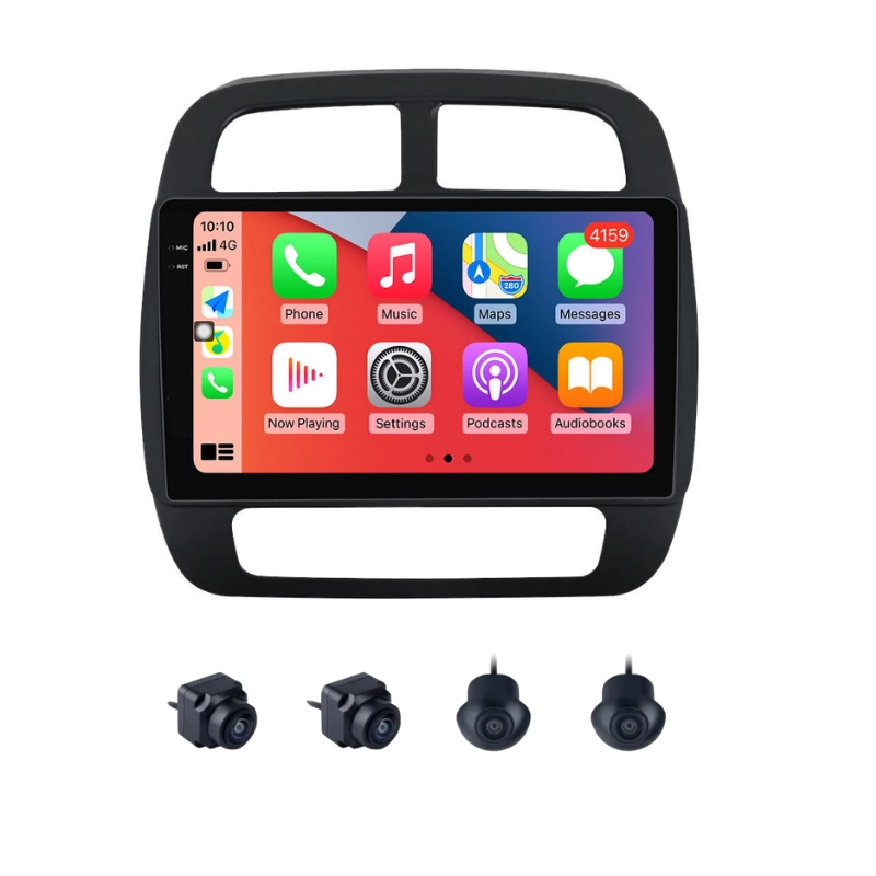 Renault KWID 9 Inch Android Car Stereo With 360 Bird View Camera (2014-2019)