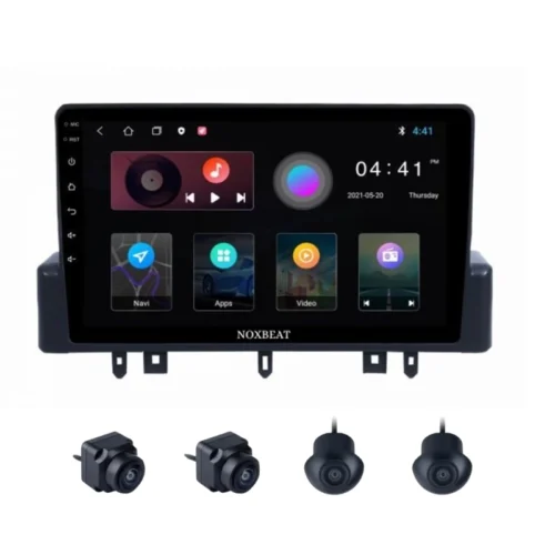 Tata Punch 9 Inch Android Car Stereo With 360 Bird View Camera