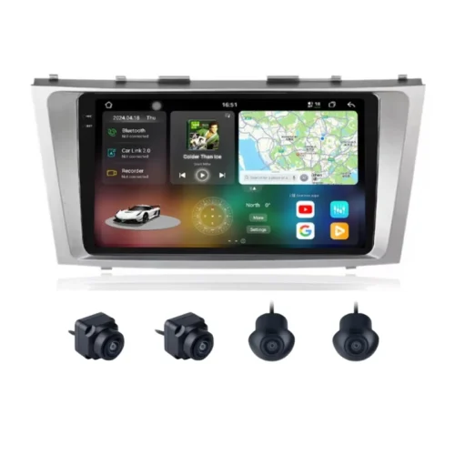 Toyota Camry 9 Inch Android Car Stereo With 360 Bird View Camera (2006-2012)