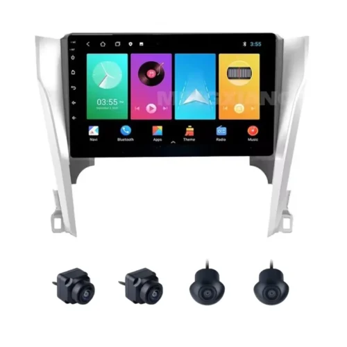 Toyota Camry 9 Inch Android Car Stereo With 360 Bird View Camera (2014)