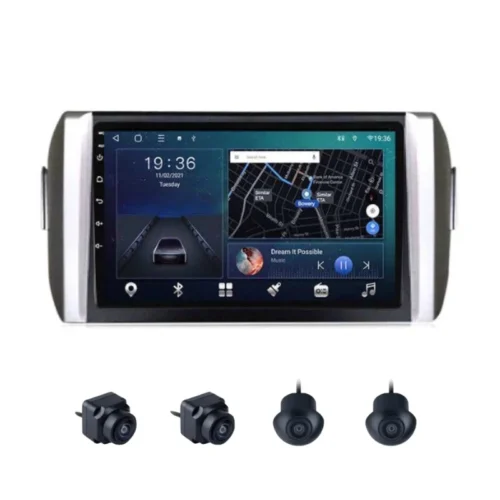 Toyota Innova crysta 9 Inch Android Car Stereo With 360 Bird View Camera