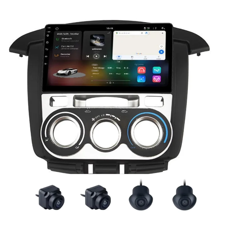 Toyota Innova 9 Inch Android Car Stereo With 360 Bird View Camera (2007-2011)